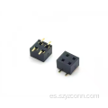 Conector de cabecera hembra de paso de 2,54 mm SMT 4P
